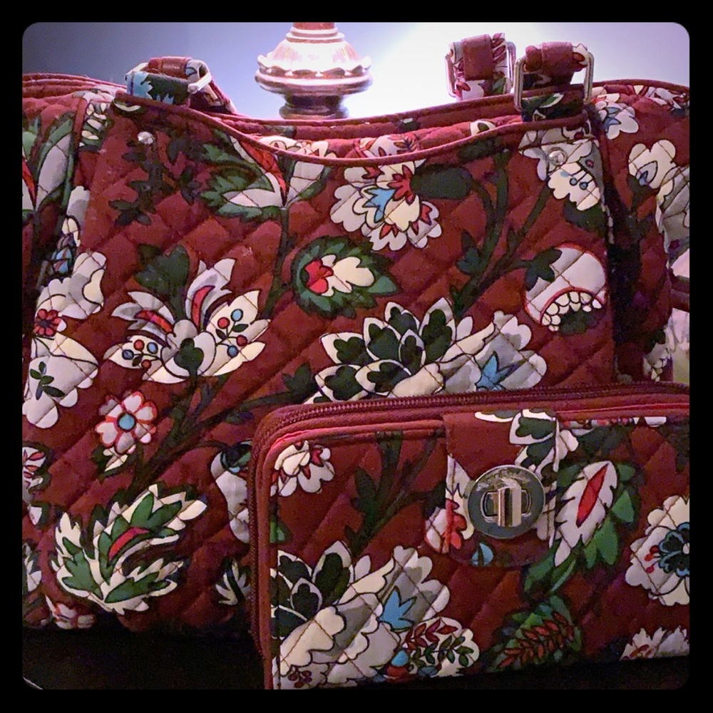 Vera Bradley purse and wallet
